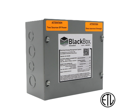 Dual Energy Manager for Service Sizes 125A - 200A, and up to TWO End Devices