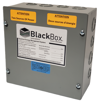 Dual Energy Manager for Service Sizes 60A - 100A, and up to TWO End Devices