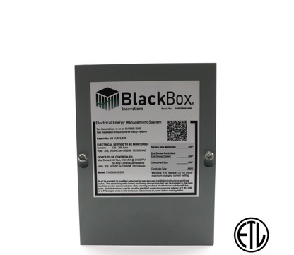 Energy Manager for Service Sizes 125 - 200A, and up to a 60A Charger or End Device