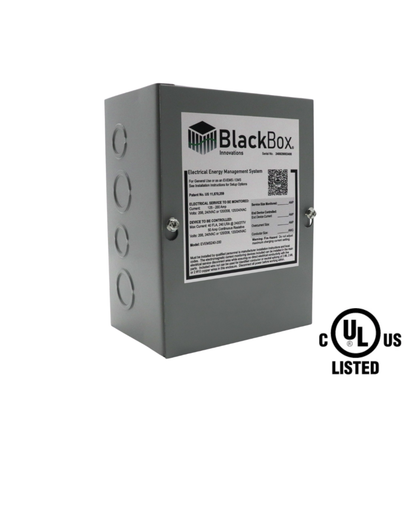 Energy Manager for Service Sizes 125 - 200A, and up to a 60A Charger or End Device